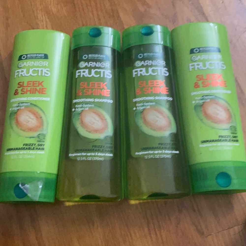 Garnier fructis sleek & shine